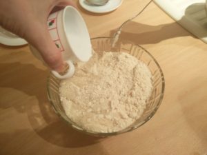 Adding water to the mix