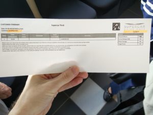 My itinerary for the day