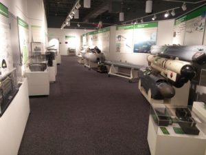 The whole exhibit showing the various defensive countermeasures