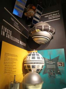 A selection of the first satellites